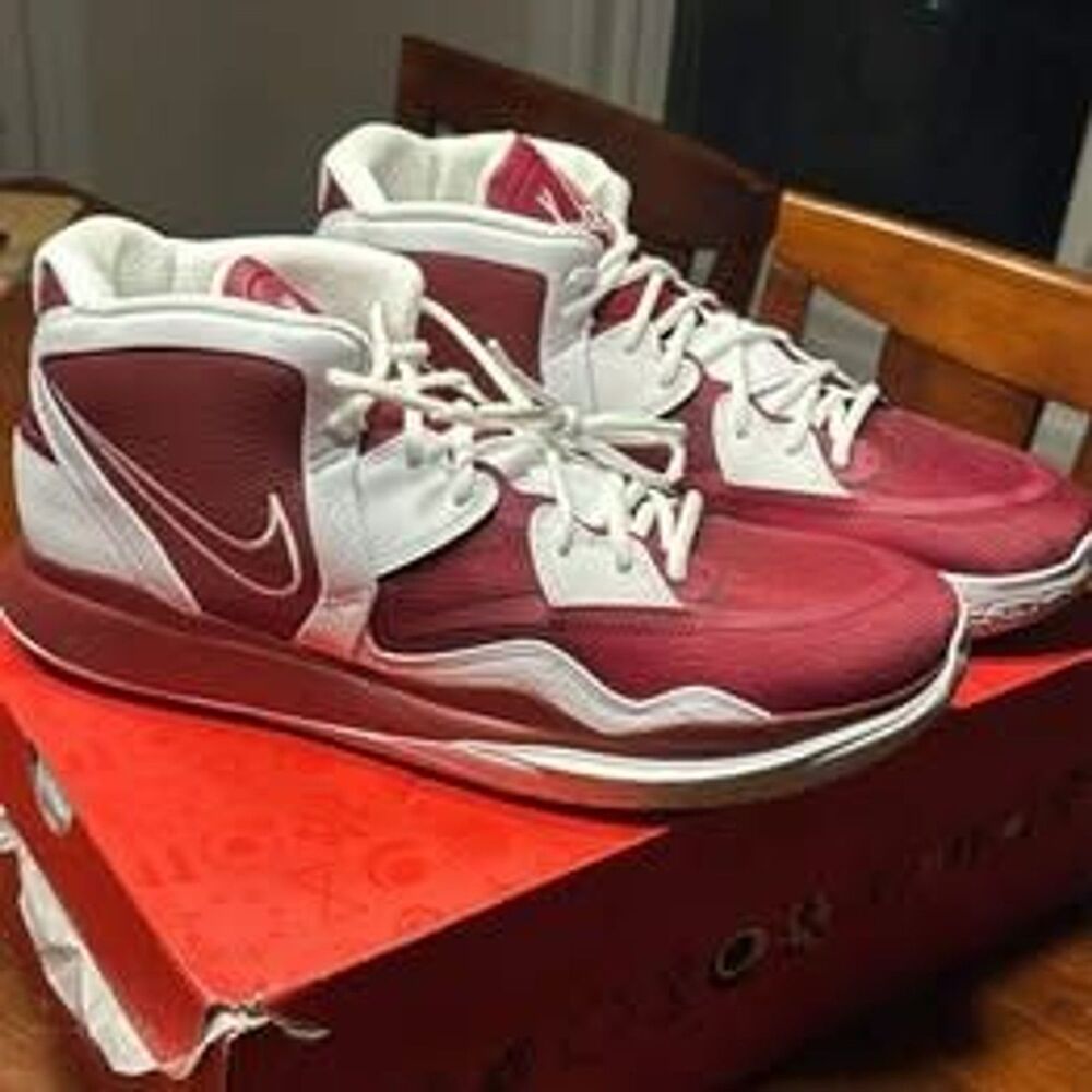 Kyrie Infinity TB Promo Team Red White size 15 - Picture 2 of 7